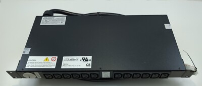 NETRACK HM-PDU-6 Server IT Rack Mount Stromverteilung PDU-H-1-IEC-F12-X4-Y2-Z