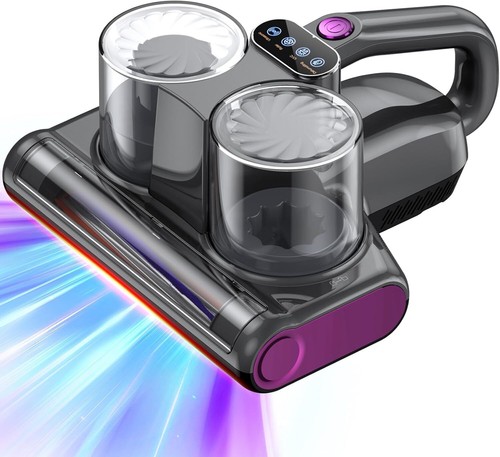Mattress Vacuum Cleaner 16Kpa, UV Light, HEPA, 500W, Quintuple Tech, Corded