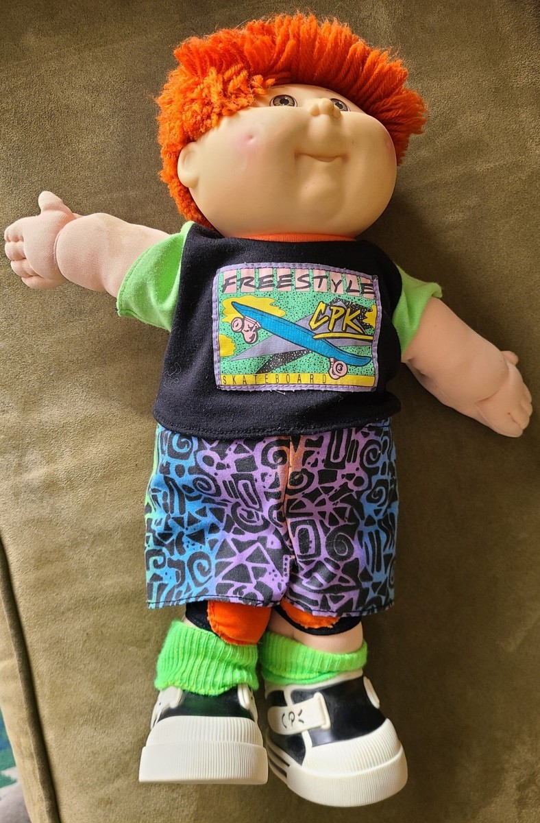 Cabbage Patch Kids Hasbro 1st Ed Red Hair Skater Boy