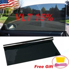 300CM 15 VLT Uncut Roll Window Tint Film 20" x 10ft Feet Car Home Office Glass