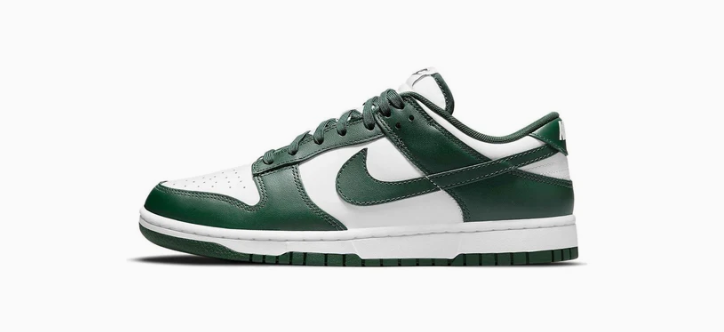 nike dunk low michigan state stockx