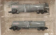 Blackstar 00024 FS Set 2 Tank Cars OTS With Gray Livery Ep. V-VI