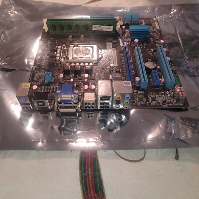 Asus P7H55-M mATX Motherboard w/ Intel Core i5-650 4GB Ram