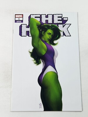 She-Hulk 1 Miguel Mercado Unknown Comics Trade Dress Variant Marvel Comics 2022