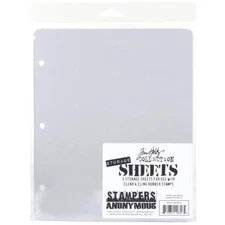 Tim Holtz Stamps ~ STORAGE SHEETS ~ Stampers Anonymous