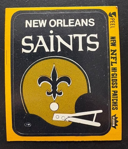 1980 FLEER NFL Team Action Hi-Gloss Logo Stickers Decal Patches YOUR CHOICE - Picture 40 of 79