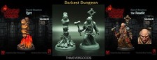 DARKEST DUNGEON GIOCO DA TAVOLO 2 PZ Miniature BOSS The Fanatic Unpainted D&D