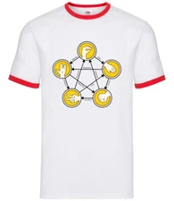 Rock Paper Scissors Lizard Spock - Mens Ringer - Funny Big Bang Sheldon