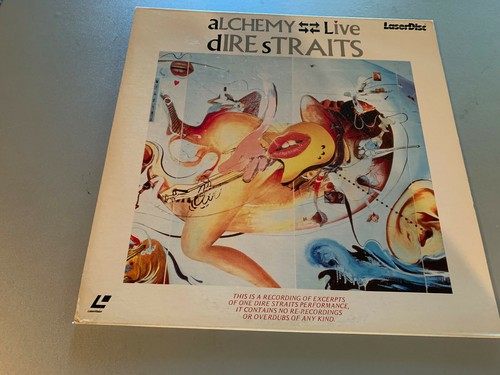 Dire Straits Laserdisc Alchemy LD VG+ Japan SM068-0069 NTSC - 第 1/3 張圖片