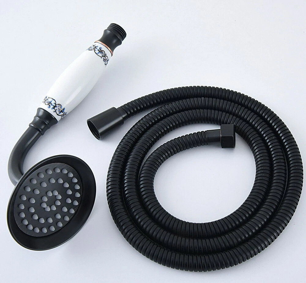 Black Oil Rubbed Brass Bathroom Hand-held Shower Head + 1.5m Shower Hose shh074
Opens in a new windo