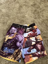 Boys Marvel Avengers Swim Trunks-8