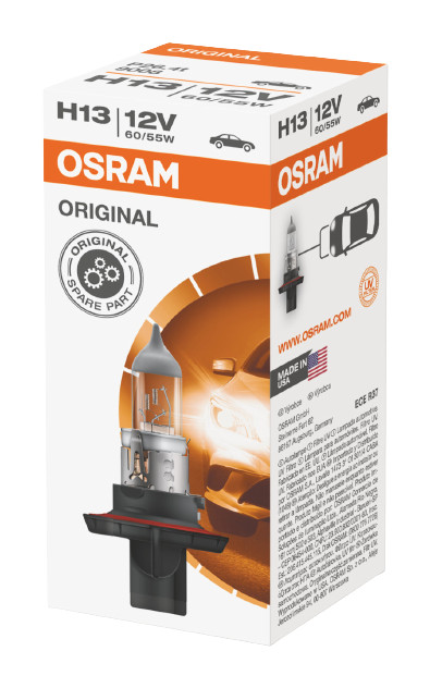 OSRAM 9008 (single bulbs) ORIGINAL H13 12V