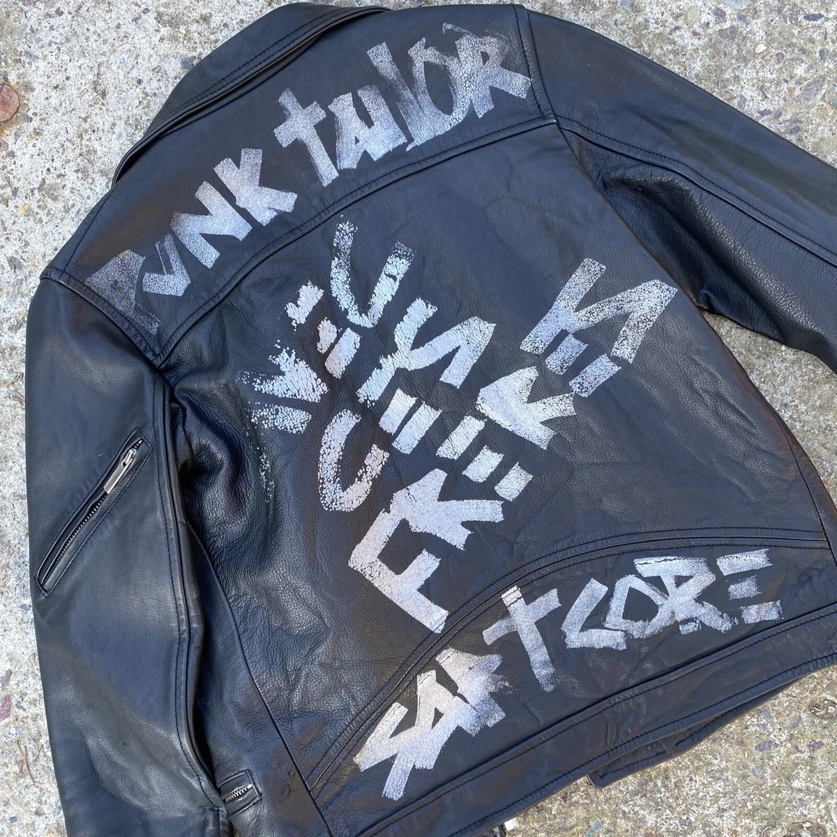 Art Comes First ACF Leather Jacket SIZE XXS