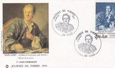 FRANCE 1984 FDC JOURNEE DU TIMBRE YT 2304