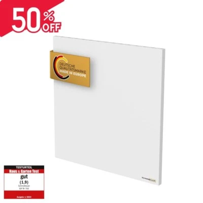 SCHMIDBAUER® Infrarotheizung Hybrid 600Watt Elektro Heizkörper B-Ware Thermostat