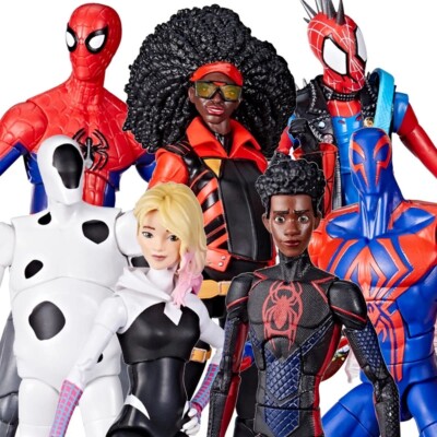 Marvel Legends Spider-Man Across The Spider-Verse Wave 1 Case Of 7