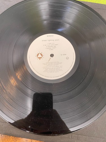 Simple Minds Street Fighting Years Vinyl UK LP MINDS1 Gatefold Sleeve 1a/1b - Picture 4 of 4