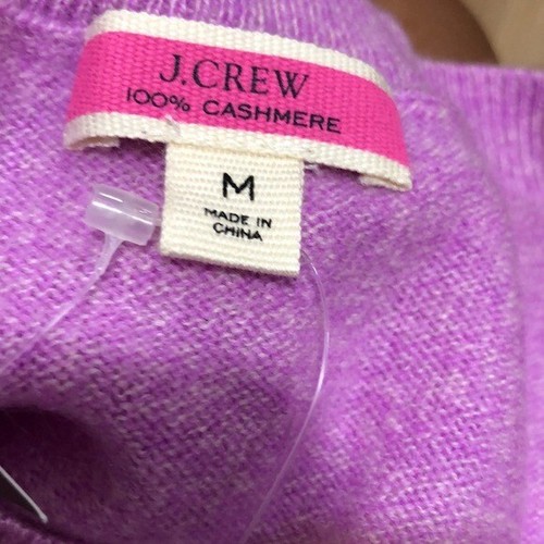 J.Crew Women’s Cashmere relaxed crewneck sweater - Size Medium - Picture 5 of 5