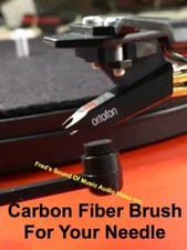 Stylus Brush Carbon Fiber Bristle Needle Cleaner Turntable Cartridge New sku2209