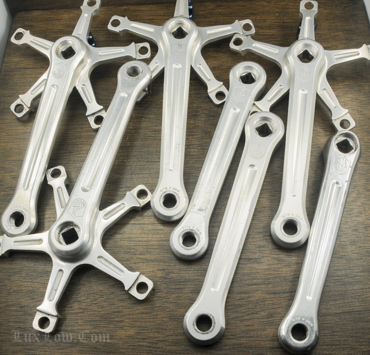 d*9様 Campagnolo ヴィンテージクランク Vintage Campagnolo Nuovo / Super Record RoadBike CRANK ARMs 144