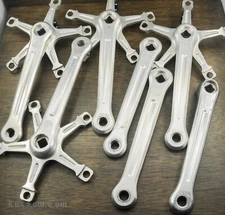 Vintage Campagnolo Nuovo / Super Record RoadBike CRANK ARMs 144 BCD Tour Bicycle