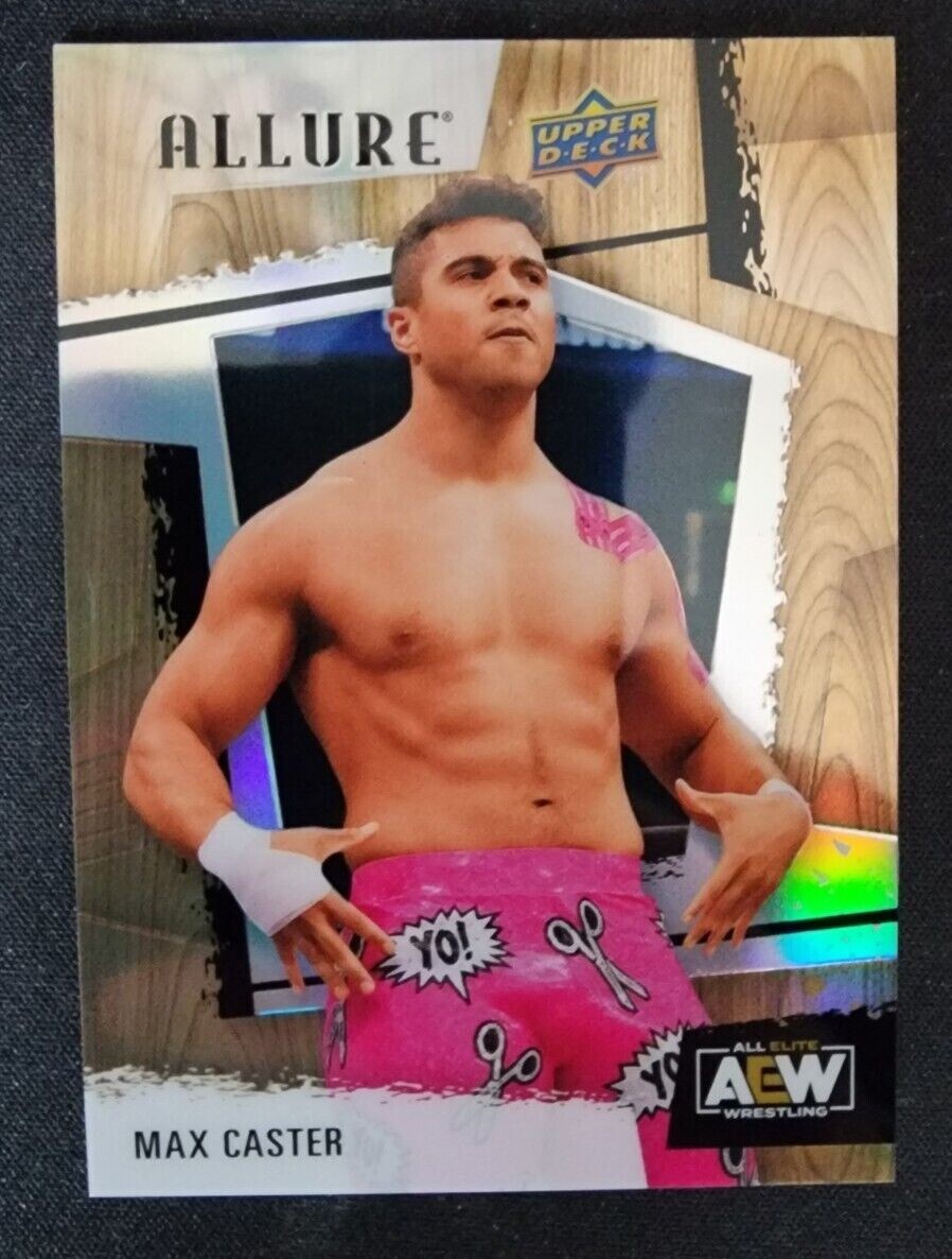 2023 Upper Deck AEW Allure Max Caster BLASTER EXCLUSIVE TABLE Parallel #84