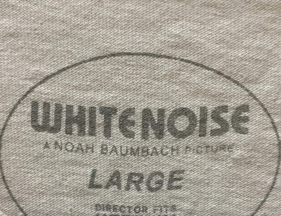 White Noise A&P Noah Baumbach Adam Driver Promo T Shirt | Large - Imagem 3 de 4