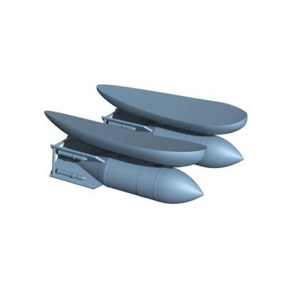 Yao's Studio LYRG72500B 1/72 Model Upgrade German Fighter Weapons