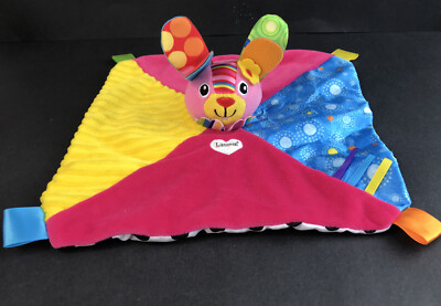 Lamaze Bunny Rabbit Security Blanket Lovey Tomy Toys Bright Colors ...
