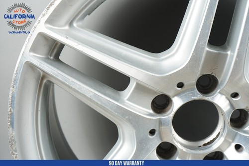 Mercedes W204 C250 C350 C63 AMG 8 x 18 18" Front Wheel Rim Silver 2044014102 OEM - Picture 4 of 20