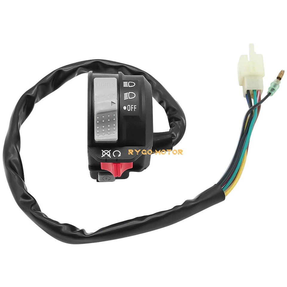 Interruptor de parada de arranque e interruptor de llave de encendido para Yamaha Wolverine 350 YFM350FX 95-01 Foto 4 de 4