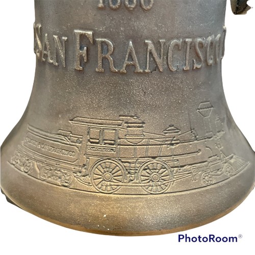 Bell Captain C.W. Rogers 1880 St. Louis & San Francisco Railroad / Locamotive - Picture 8 of 9