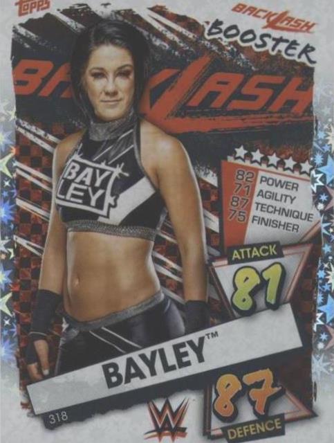 2021 Topps WWE Slam Attax - Bayley #318 - 1 of 1