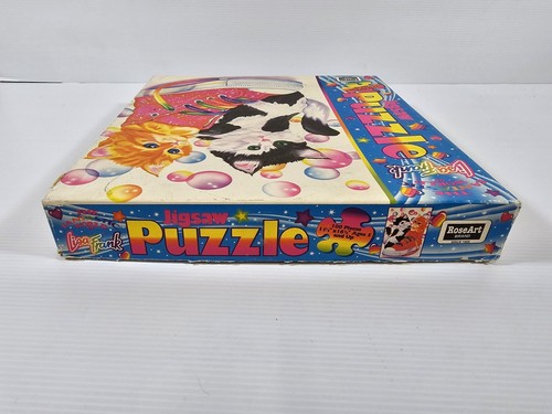 Lisa Frank Kittens In Shoe Puzzle 100 Piece Rare Hightop Bubble Vintage 80- 90s - Picture 14 of 17