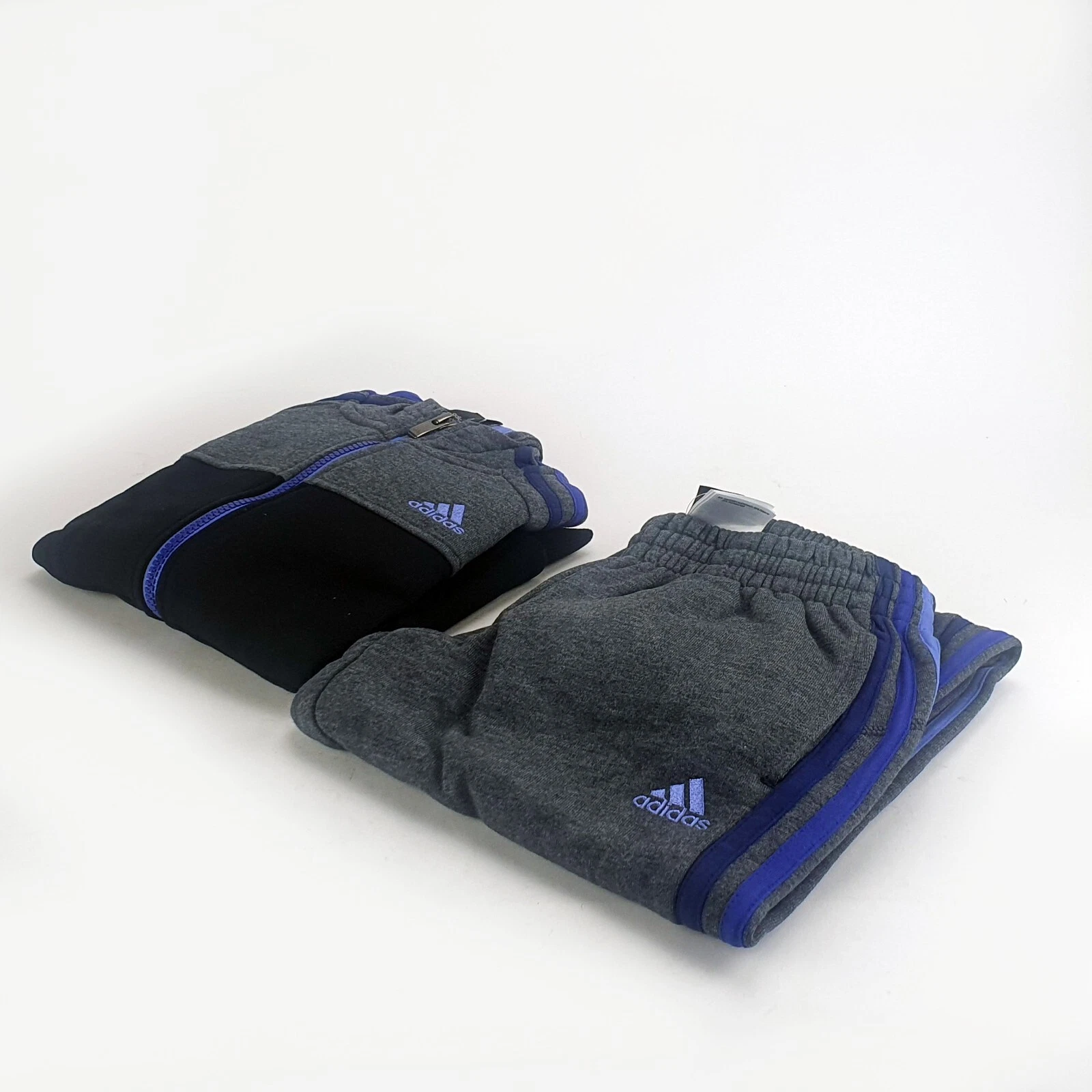 ESSENTIALS Tuta Adidas Essential in pile con cappuccio e zip intera taglia junior: 7 8 anni
