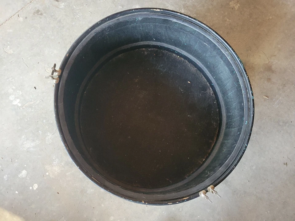 古董Slingerland 22.5英寸x9英寸鼓。 无皮肤 — 第 4/4 张图片