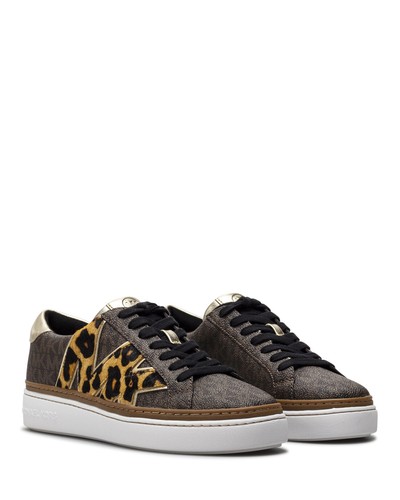 Scarpe Donna Sneakers MICHAEL KORS Chapman 43F1CHFS1B Brown Marrone | eBay