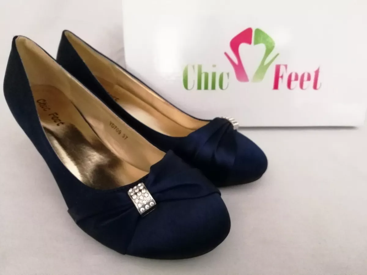 Navy flat hotsell court shoes