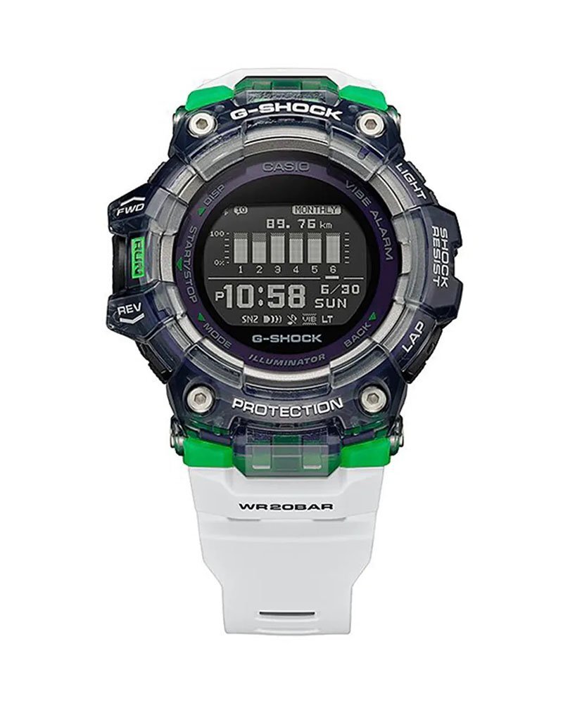 Casio G-Shock Digital Display Black Resin Band Men's Wrist Watch