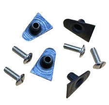 4pk NVG Mount Screw & Nut For ACH MICH LWH PASGT Combat Helmet Night Vision New