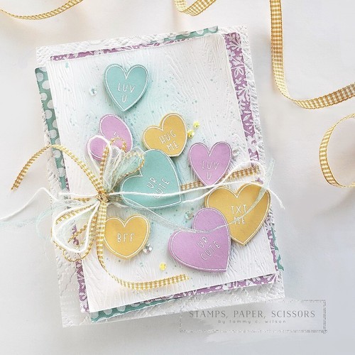 Stampin' Up! Estampillas SWEET CONVERSATIONS, troqueles SWEET HEARTS y 18 piezas DSP đź’• NUEVO 2 - Imagen 16 de 18