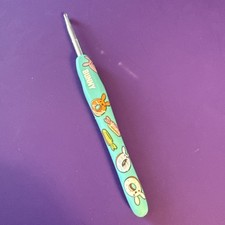 The Woobles Mystery Donut Bunny Hook Special Edition 4mm Decorated Crochet Hook