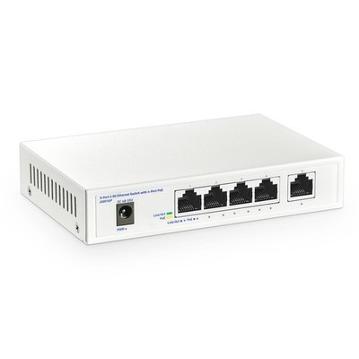 5-Port 2.5 Gigabit PoE Switch, 4 x 2.5G PoE+ Ports + 1 x 2.5G Uplink, 2500Mbp...