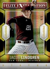 2014 Panini Elite Extra Edition #35 Jacob Lindgren Prospects Status Gold #/5