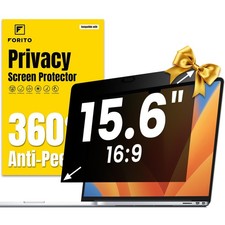 15.6 Inch Laptop Privacy Screen Protector, 360  Anti Peeping and Anti Glare L...