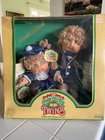 Limited Edition Coleco Cabbage Patch Kids 1985 Ash Blonde with Green Eyes Twins