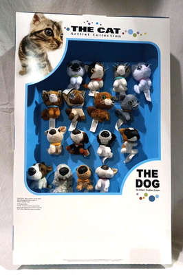 MCDONALDS 2005 THE CAT AND THE DOG ARTIST COLLECTION HAPPY MEAL