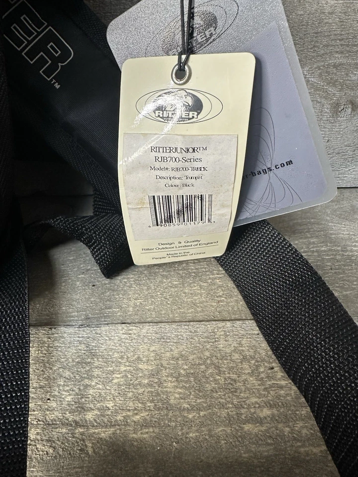 Ritter Junior 小号 Gig Bag RJB700 系列 RJB700- TRBIK 黑色 全新带标签 — 第 4/4 张图片