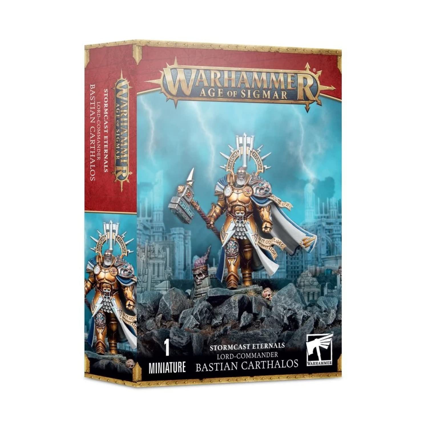 Stormcast Eternals : Lord-Commander Bastian Carthalos - Warhammer Age of Sigm...