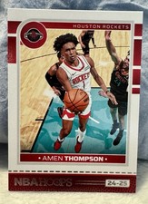 Panini 2024-25 NBA Hoops Amen Thompson #151 Houston Rockets  